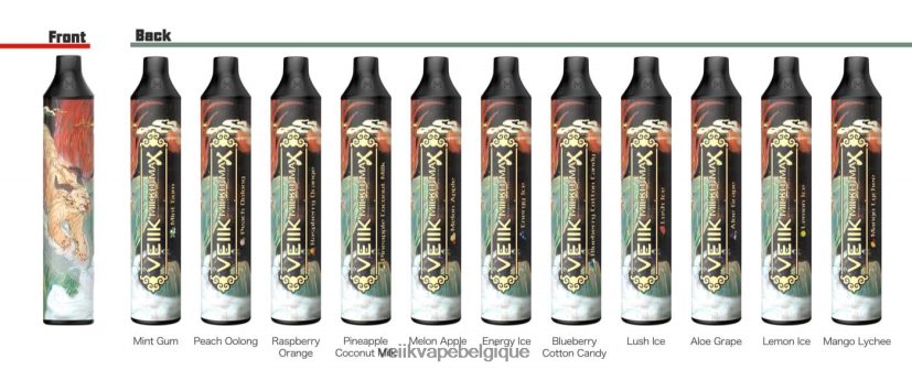 VEIIK Micko MAX vape jetable 1500 bouffées DLHB8846 barbe à papa aux bleuets VEIIK airo kit belgique